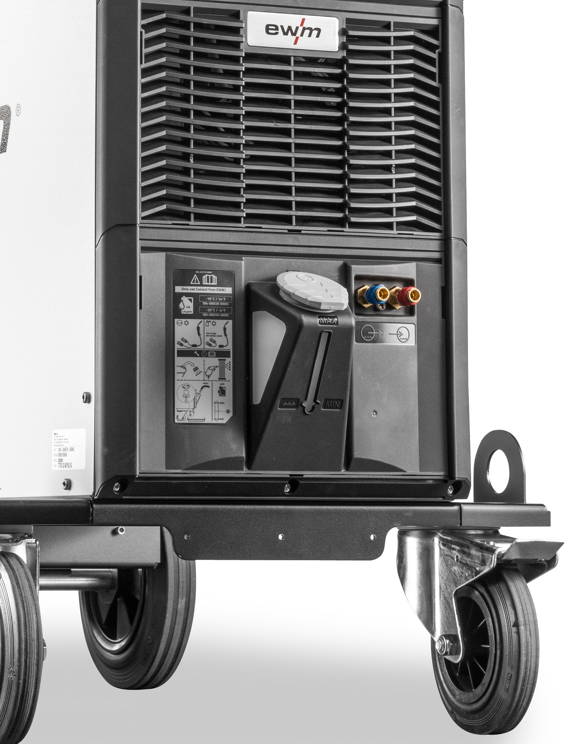 Füllstand der Kühlflüssigkeit